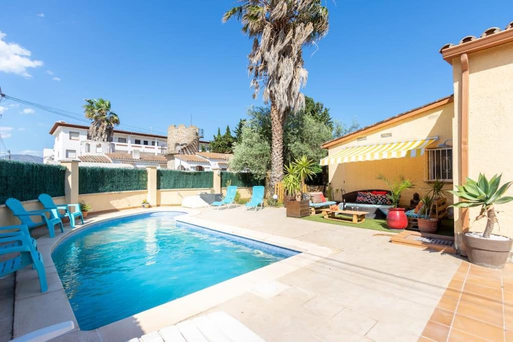Ferienhaus S46-casa De Vacaciones Climatizada Con Piscina, En El Centro Junto Al Mar, Barbacoa Y Wiifi *